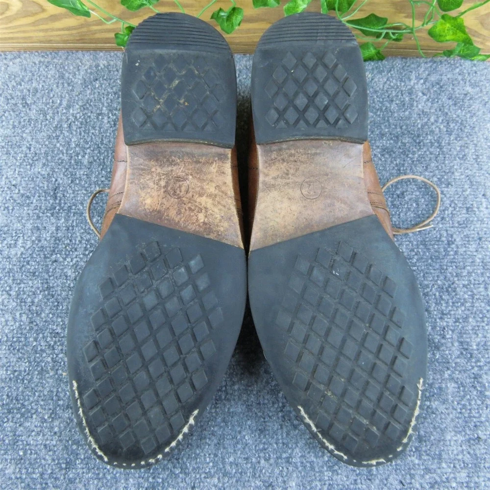 Timberland  Men Chukka‎ Boots Brown Leather Lace Up Size 12 Medium